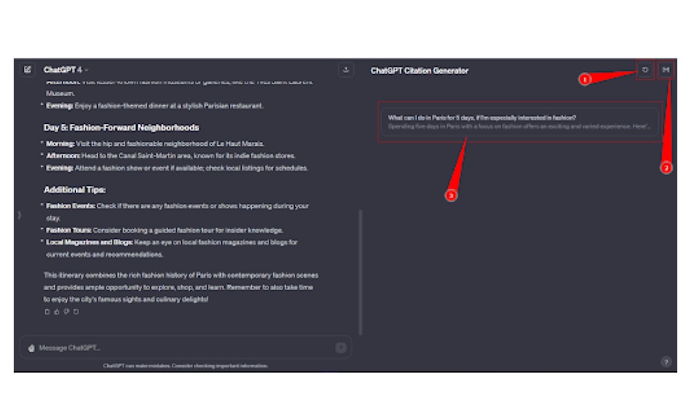ChatGPT Citation Generator