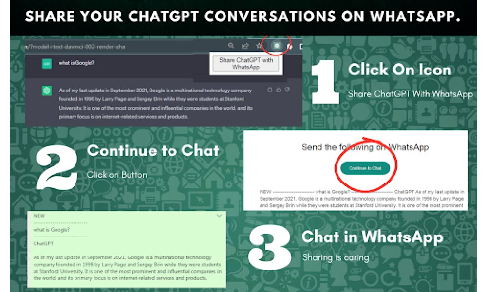 ChatGPT for WhatsApp