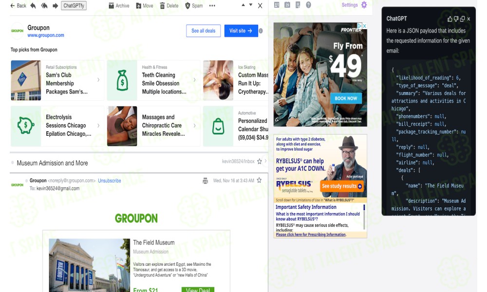 Open Source ChatGPT Yahoo Mail Chrome extension - Image 3