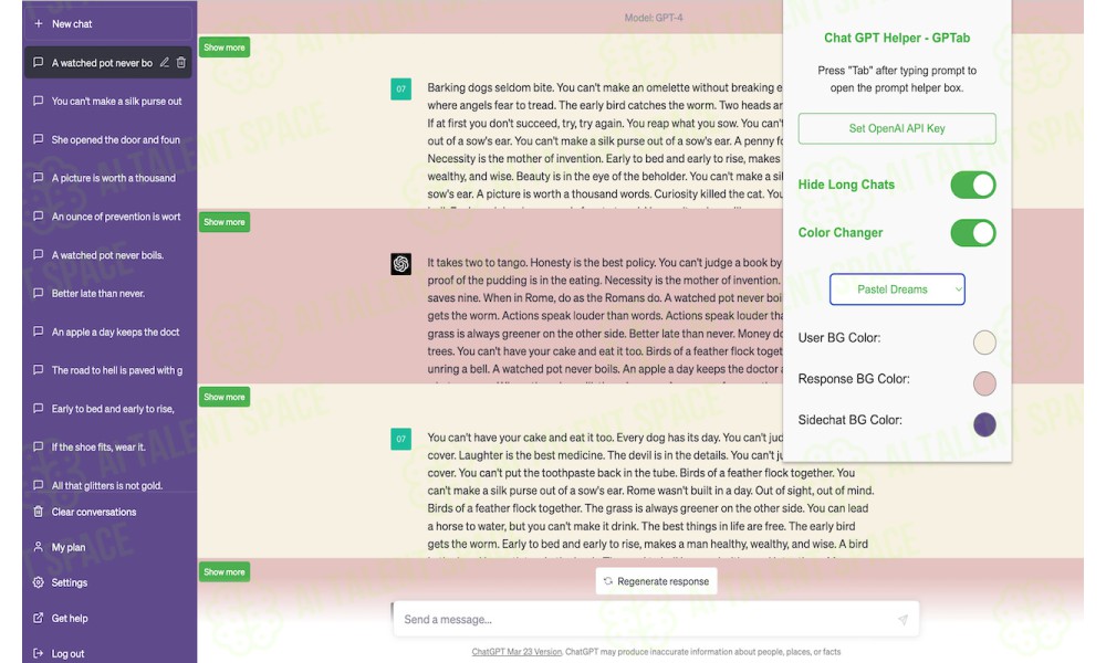 ChatGPT Helper - GPTab Chrome Extension - Image 1