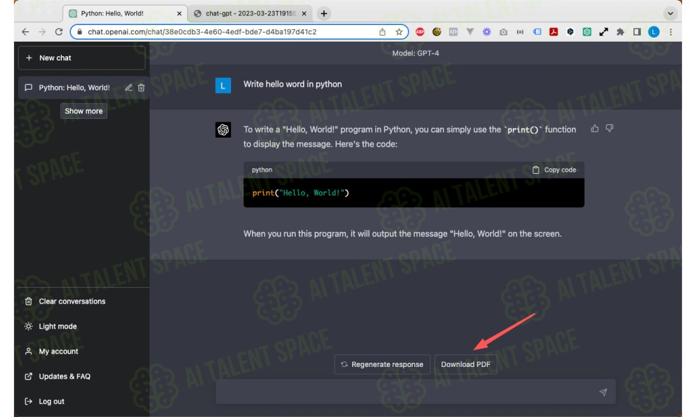 Chat-GPT PDF Extension - Image 1
