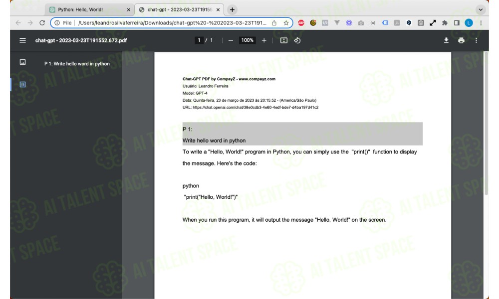 Chat-GPT PDF Extension - Image 2