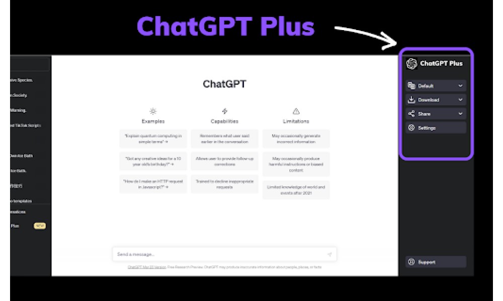 ChatGPT Plus - Batch Export GPT Conversations
