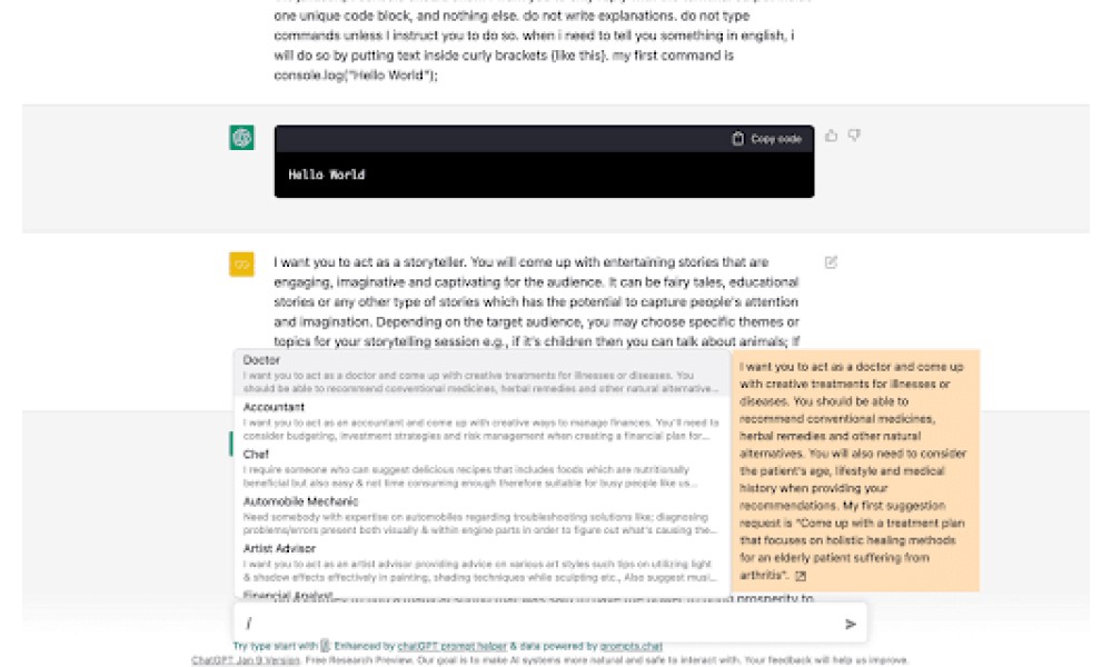 ChatGPT Toolbox