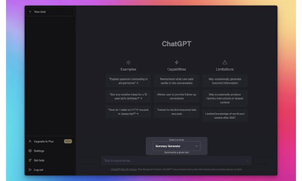 ChatGPT Prompt Assistant