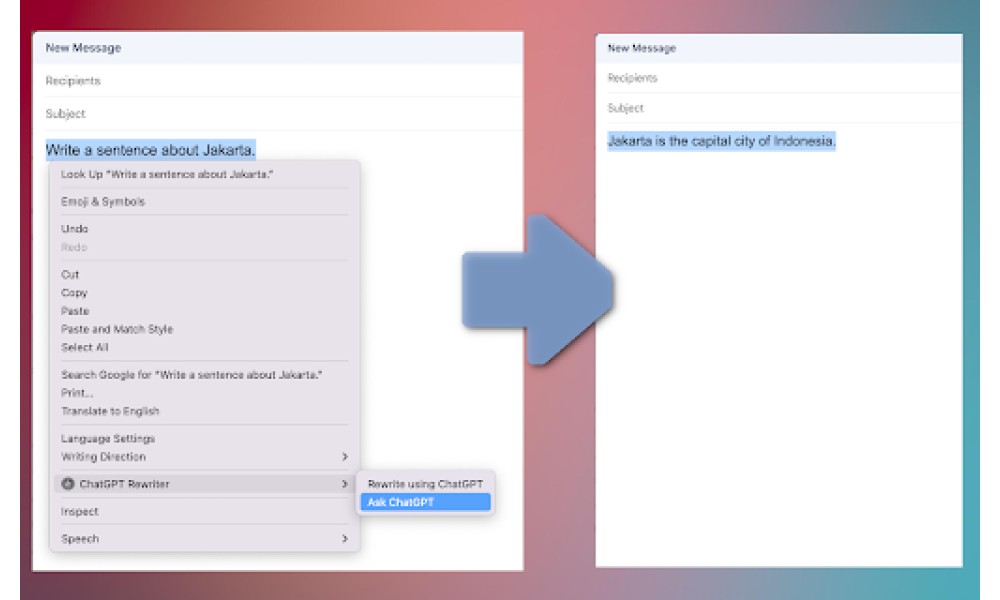 ChatGPT Text Enhancement