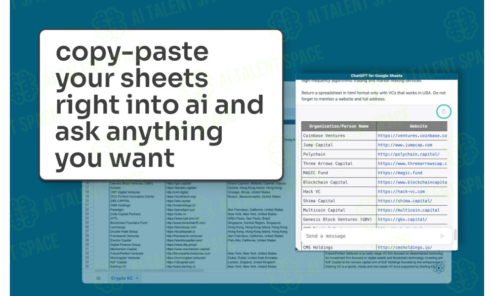 ChatGPT for Google Sheets - Image 2