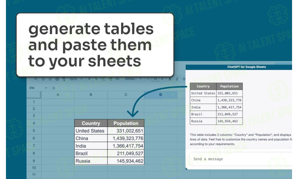 ChatGPT for Google Sheets - Image 4