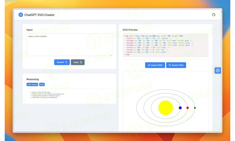 ChatGPT SVG Creator - Image 1