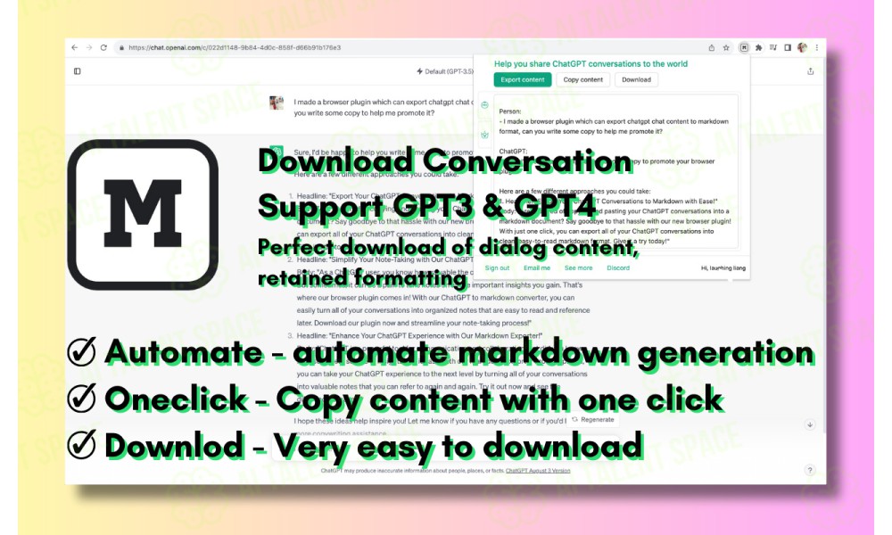 ChatGPT to Markdown - Image 2