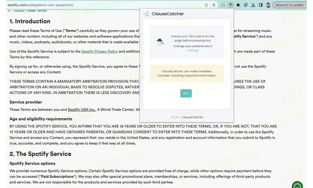 ClauseCatcher - Image 1