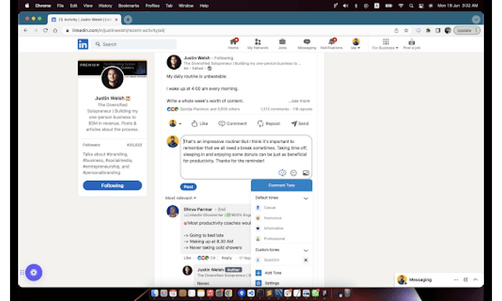 LinkedIn AI Assistant