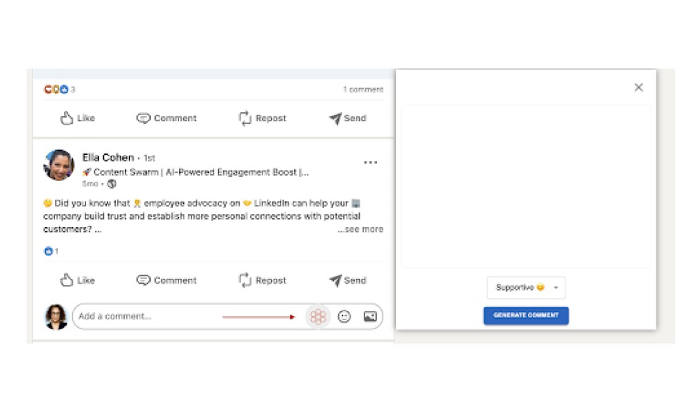 AI LinkedIn Comment Generator
