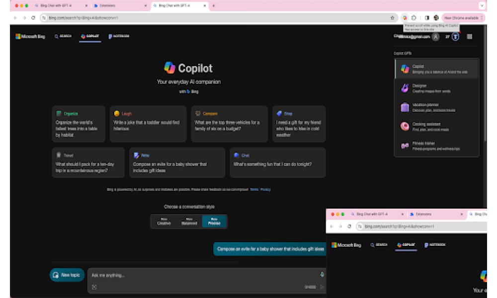Bing AI Copilot