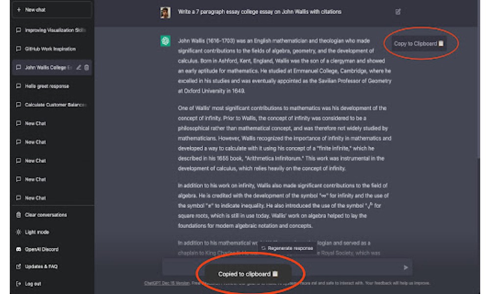 ChatGPT Copy Extension
