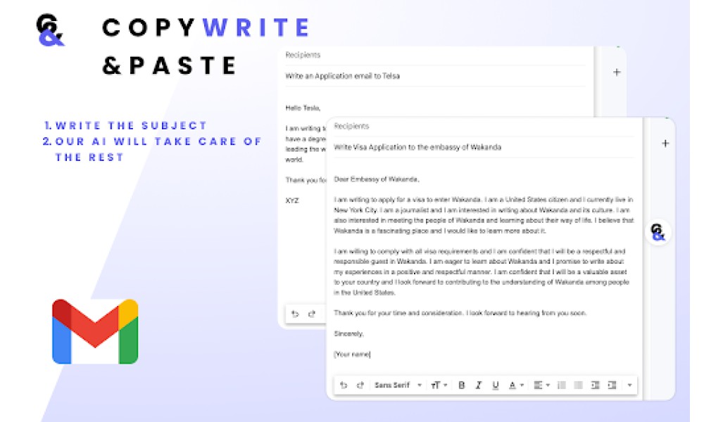 Copywrite And Paste