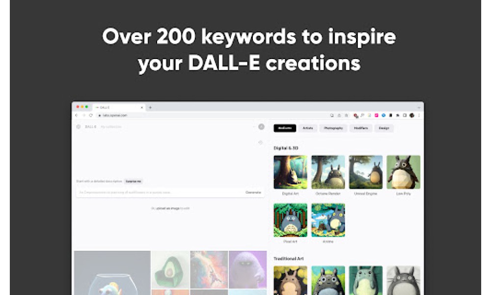 Dall-E 2 Extension