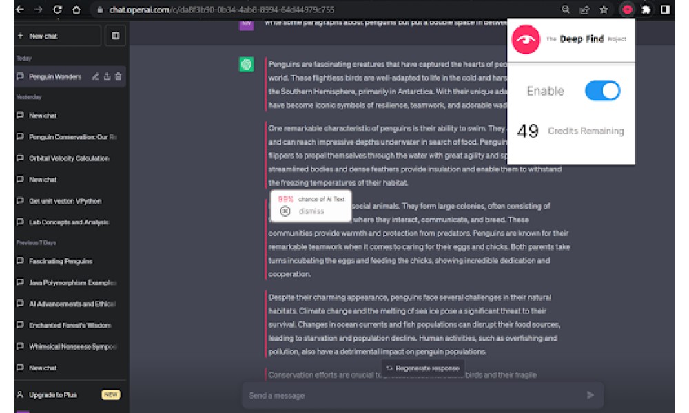AI Text Detector