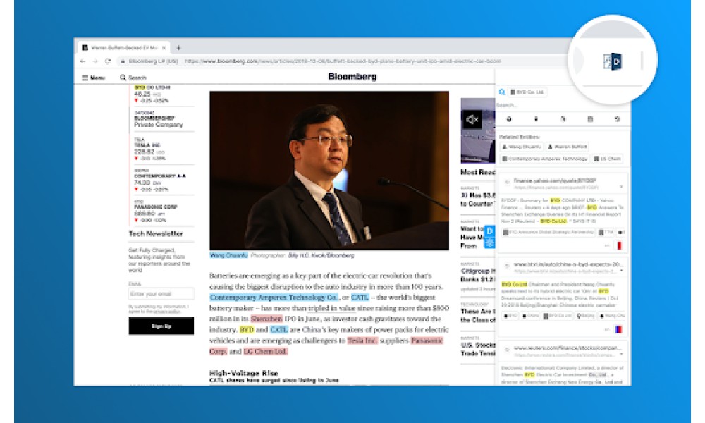 Diffeo for Browsers