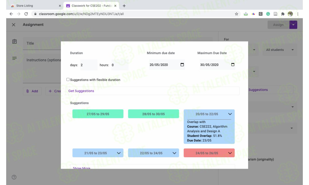 Classroom Assignment Scheduler - Image 1