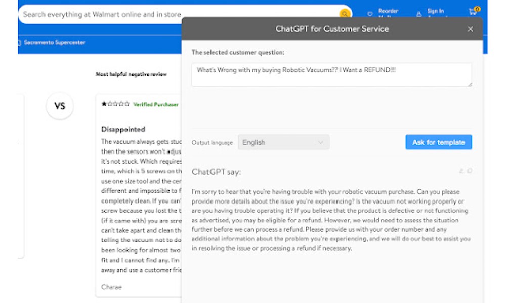 Ebay Customer Service Helper with GPT