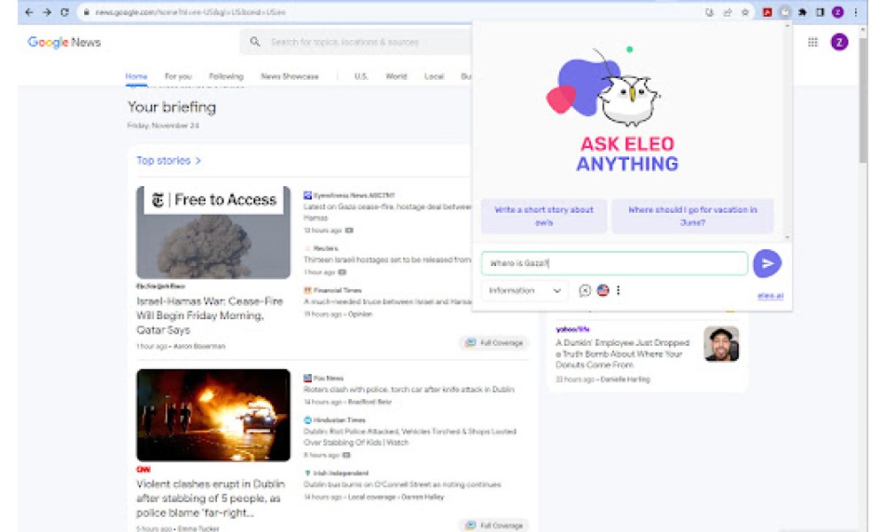 Eleo AI Assistant