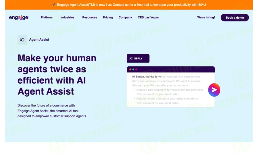 Engaige AI Agent Assist - Image 3