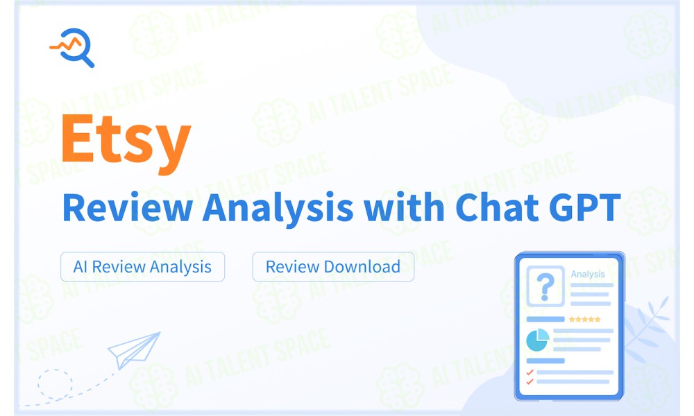 Etsy AI Review Analysis & Download Tool - Image 1