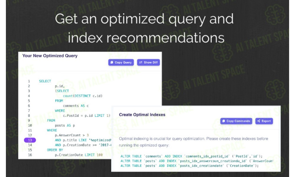 EverSQL Query Optimizer - Image 3