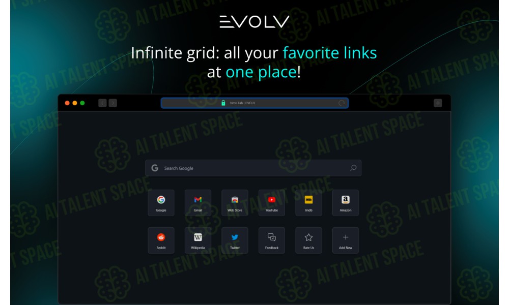 EVOLV New Tab - Image 1