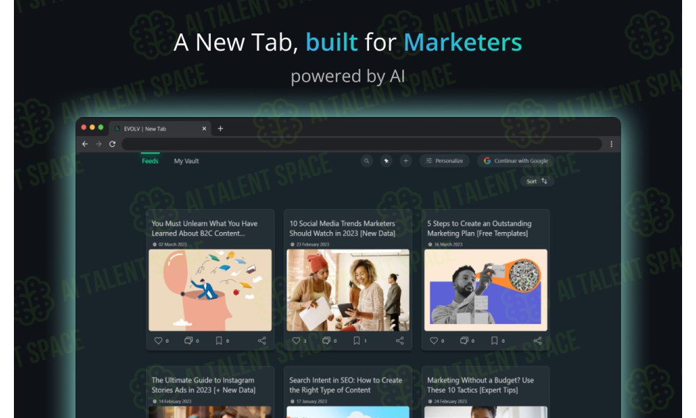 EVOLV New Tab - Image 2