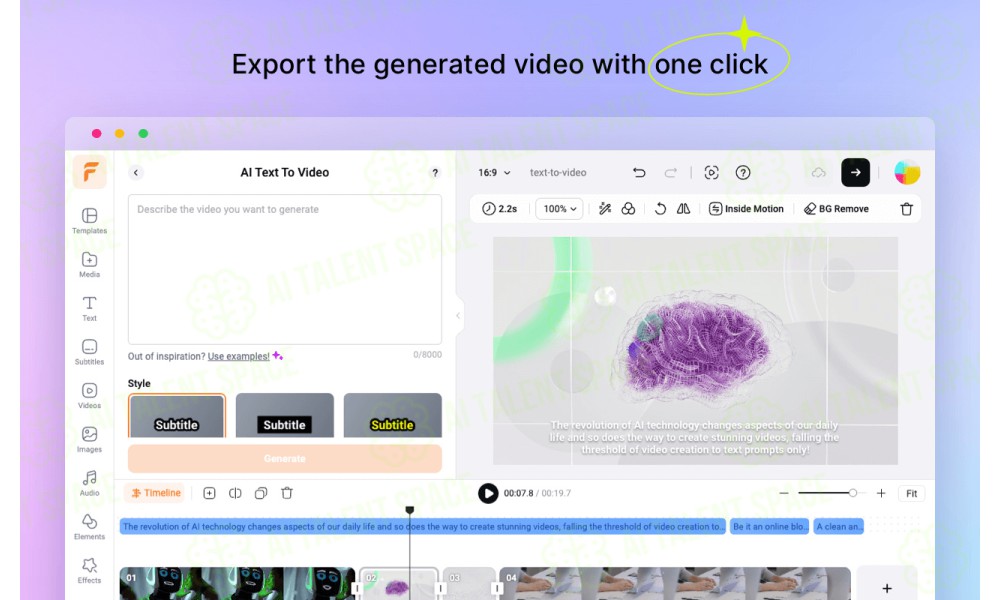 FlexClip AI URL to Video - Image 1
