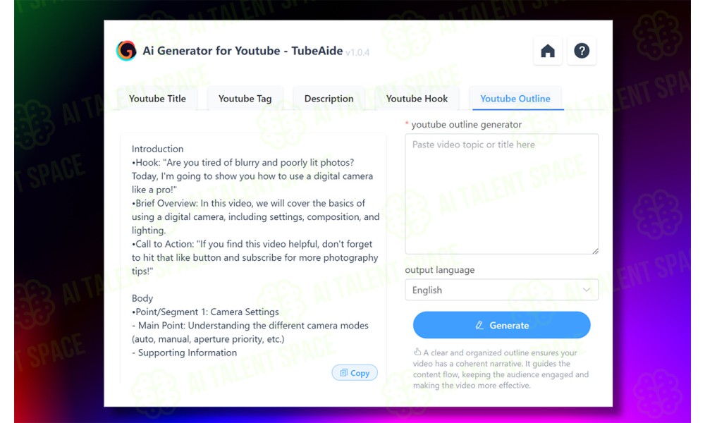 Free AI Tags Generator for YouTube - Image 2