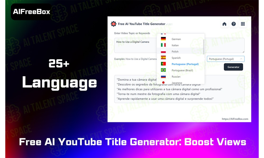 AI YouTube Title Generator - Image 4