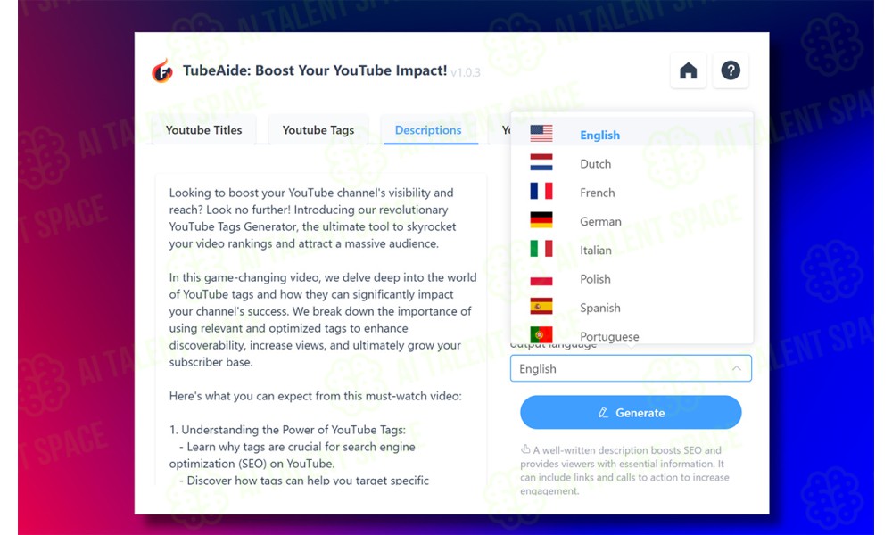 TubeAIde - Image 3
