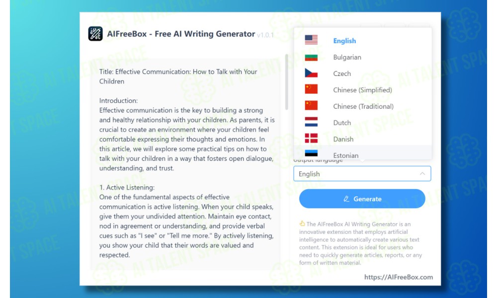 AIFreeWriter - Image 1