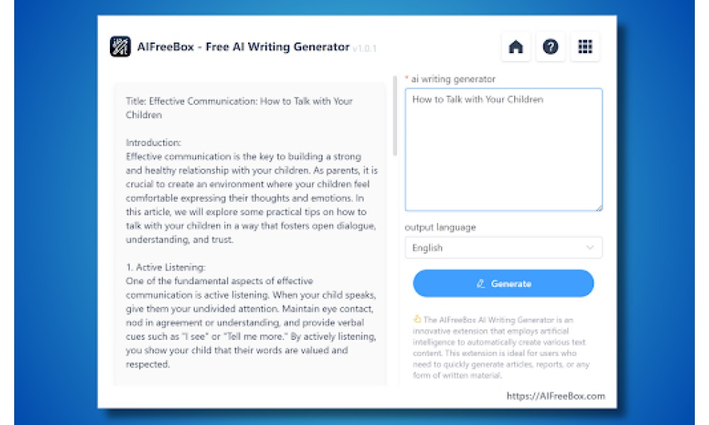 AIFreeWriter