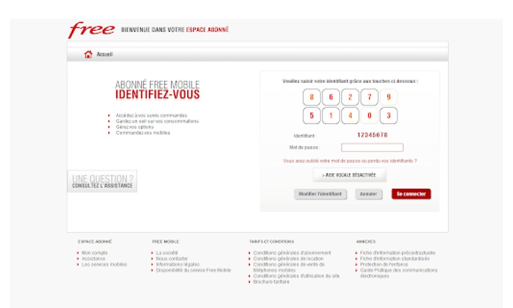 Free Mobile Auto Login