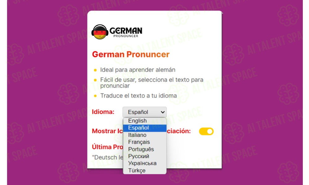 German Pronouncer - Image 2