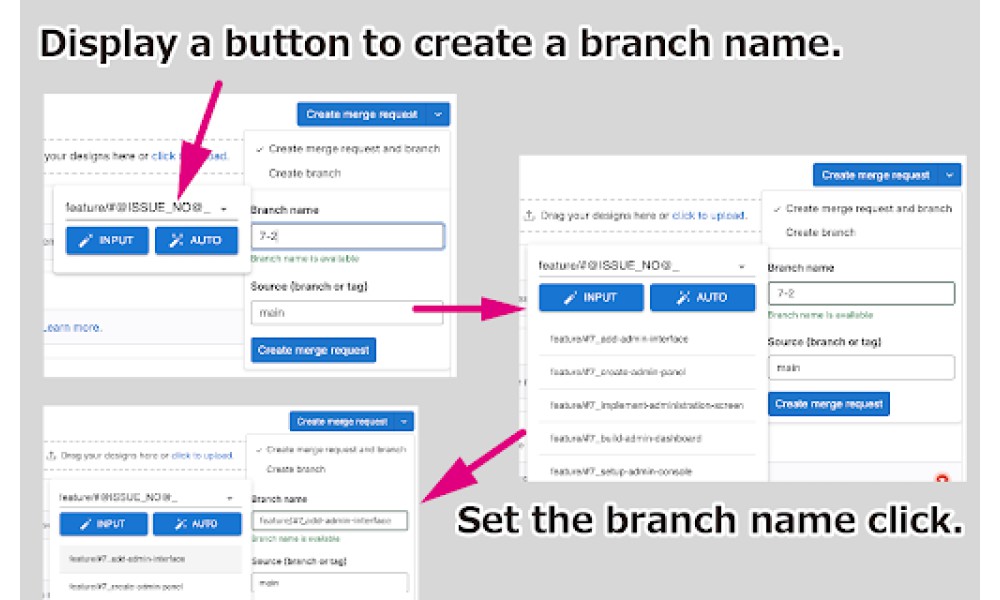 GitLab Branch Name Generator