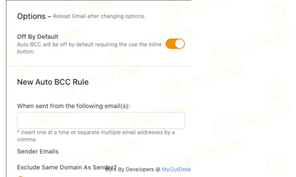 Gmail Auto BCC - Image 1