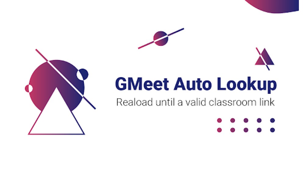 GMeet Auto Lookup