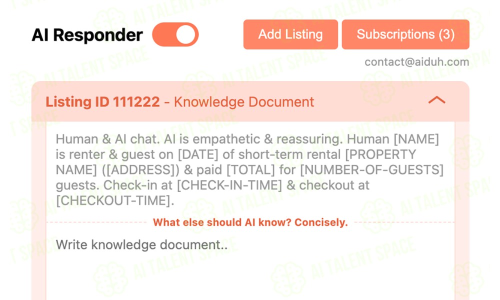 AI-responder for Hostaway - Image 3