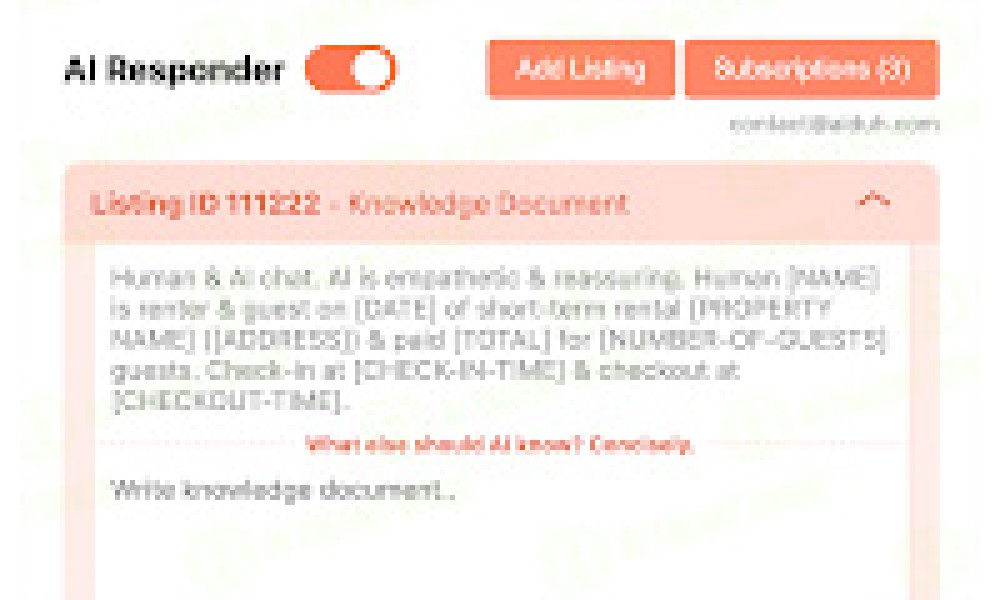 AI-responder for Hostaway - Image 4