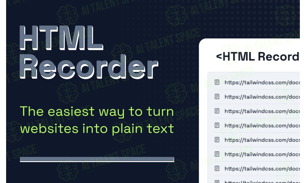 HTML Recorder - Image 1