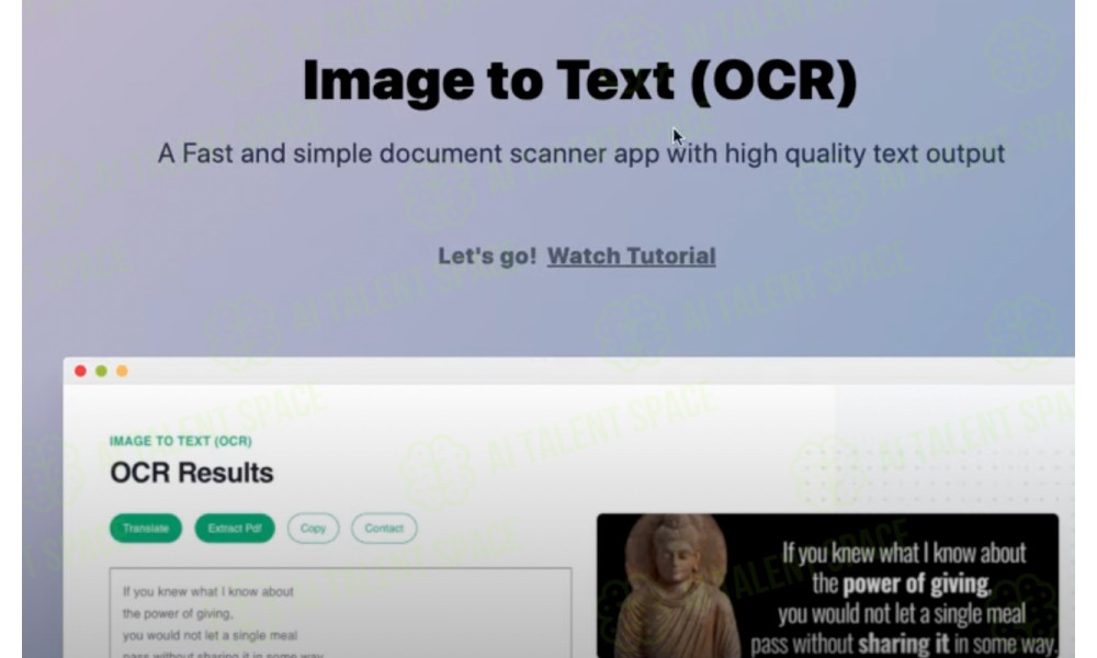 Image to Text (OCR) - Image 1