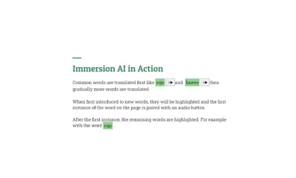Immersion AI