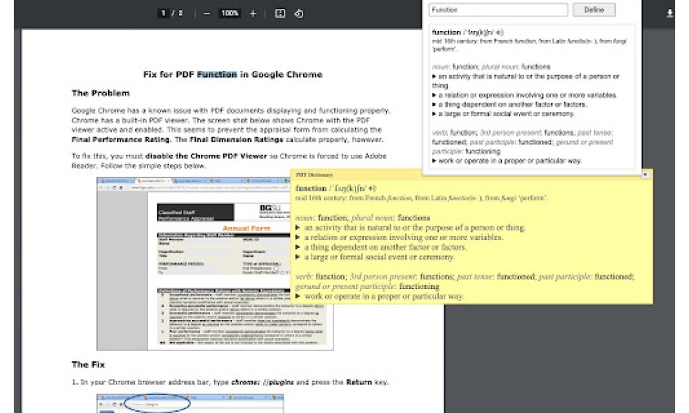Word Definition Extension