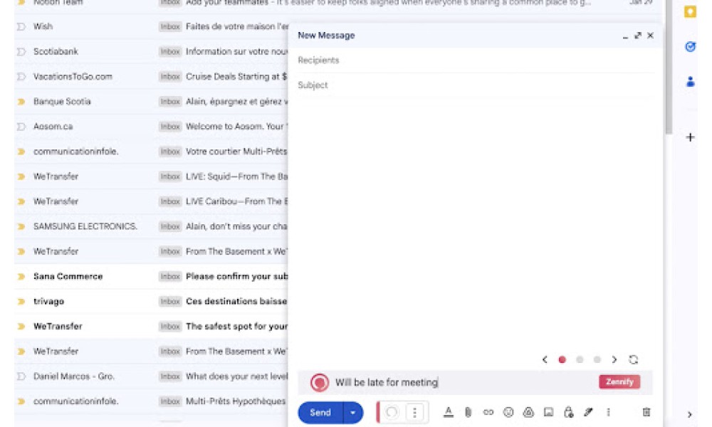 Into Gmail