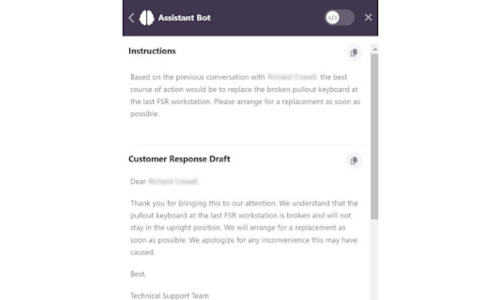 Kayako Agent Assistant Bot